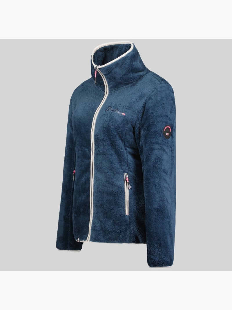 Veste polaire unique – geographical norway Bleu marine - Kiabi