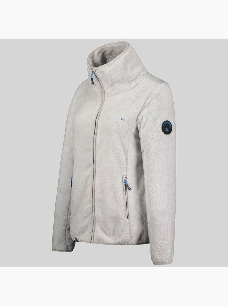 Veste polaire unique – geographical norway Gris clair - Kiabi