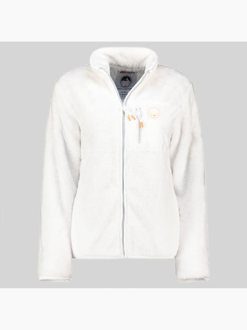 Veste polaire uprecious – geographical norway Blanc - Kiabi