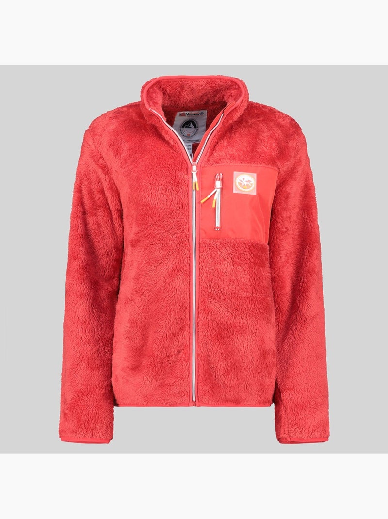 Veste polaire uprecious – geographical norway Rouge - Kiabi