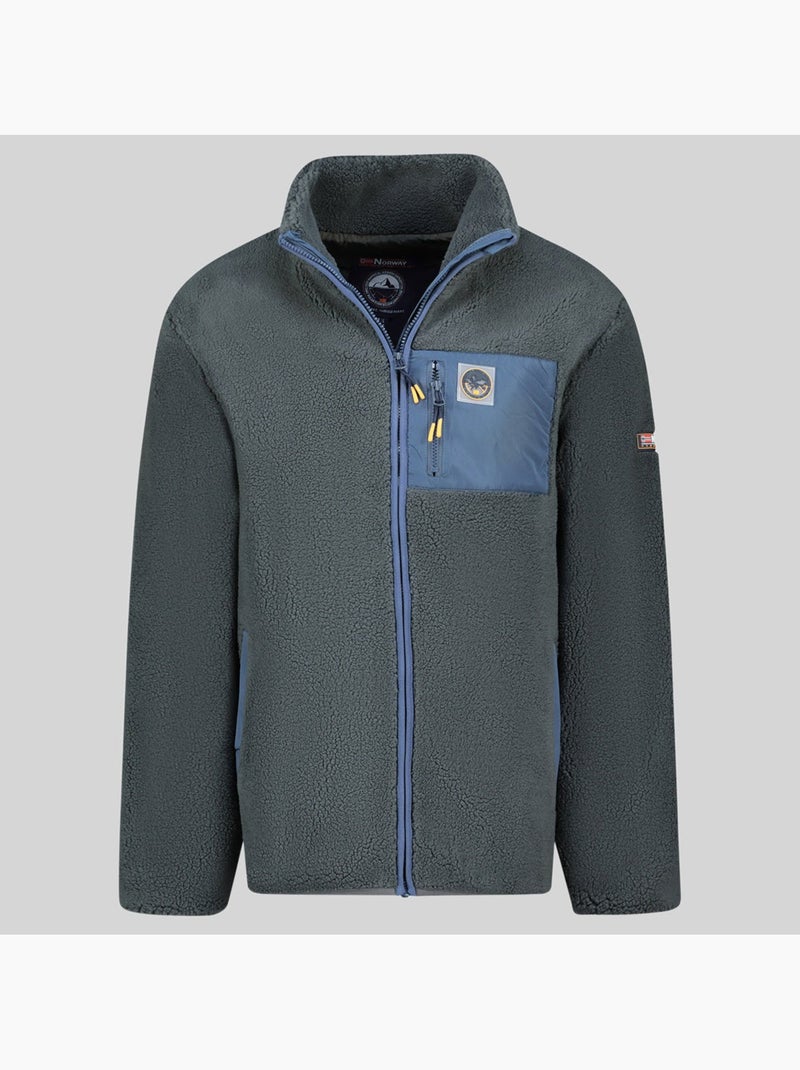 Veste polaire urock – geographical norway Gris foncé - Kiabi