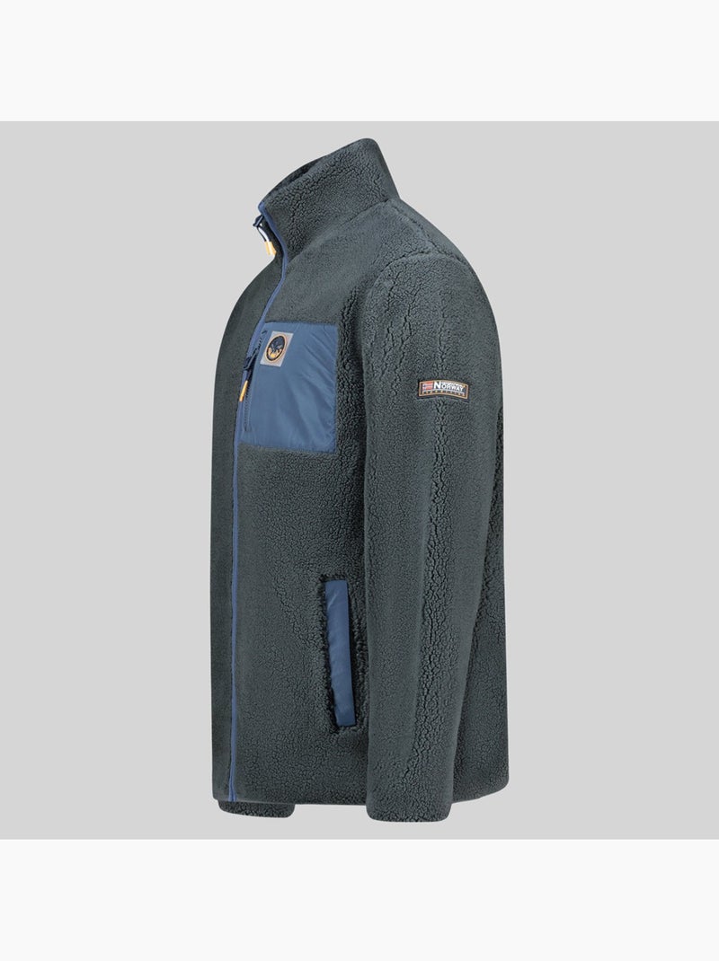 Veste polaire urock – geographical norway Gris foncé - Kiabi