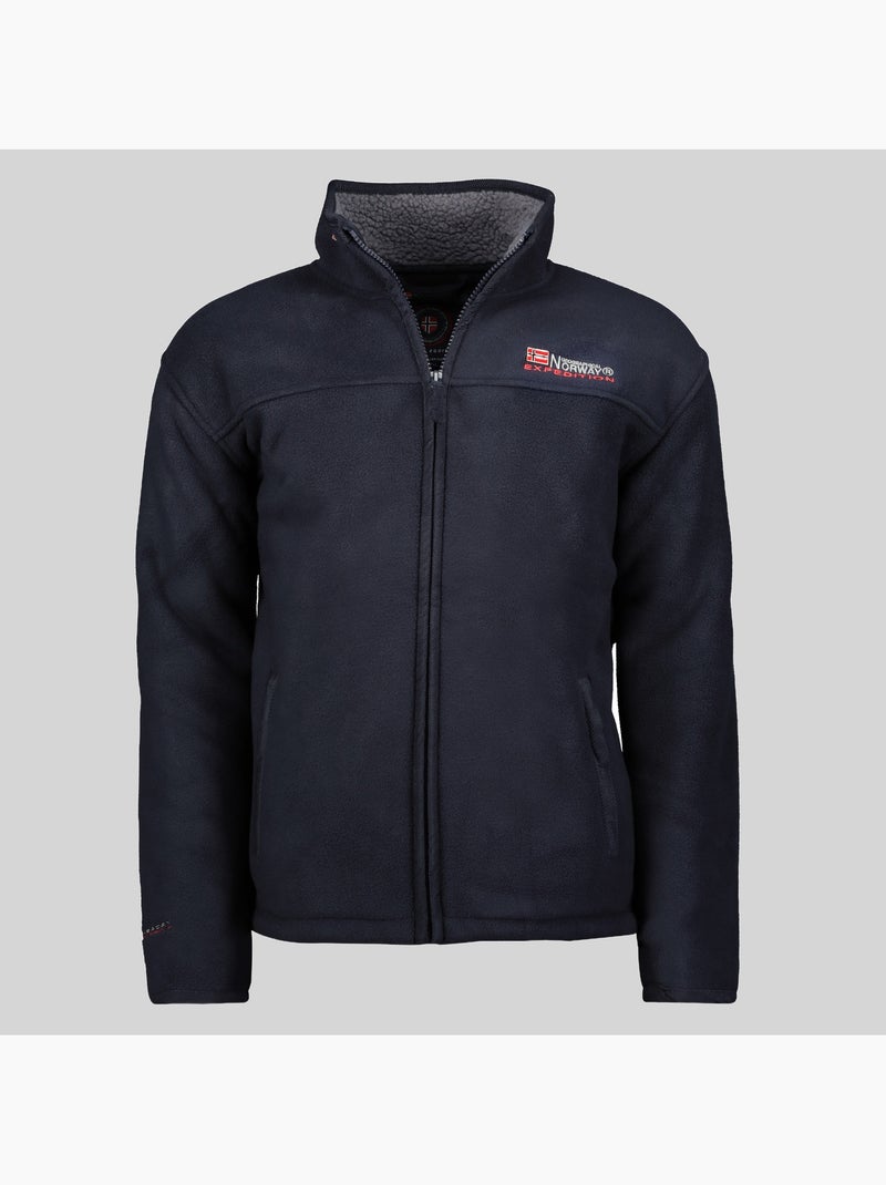 Veste polaire usine – geographical norway Bleu marine - Kiabi