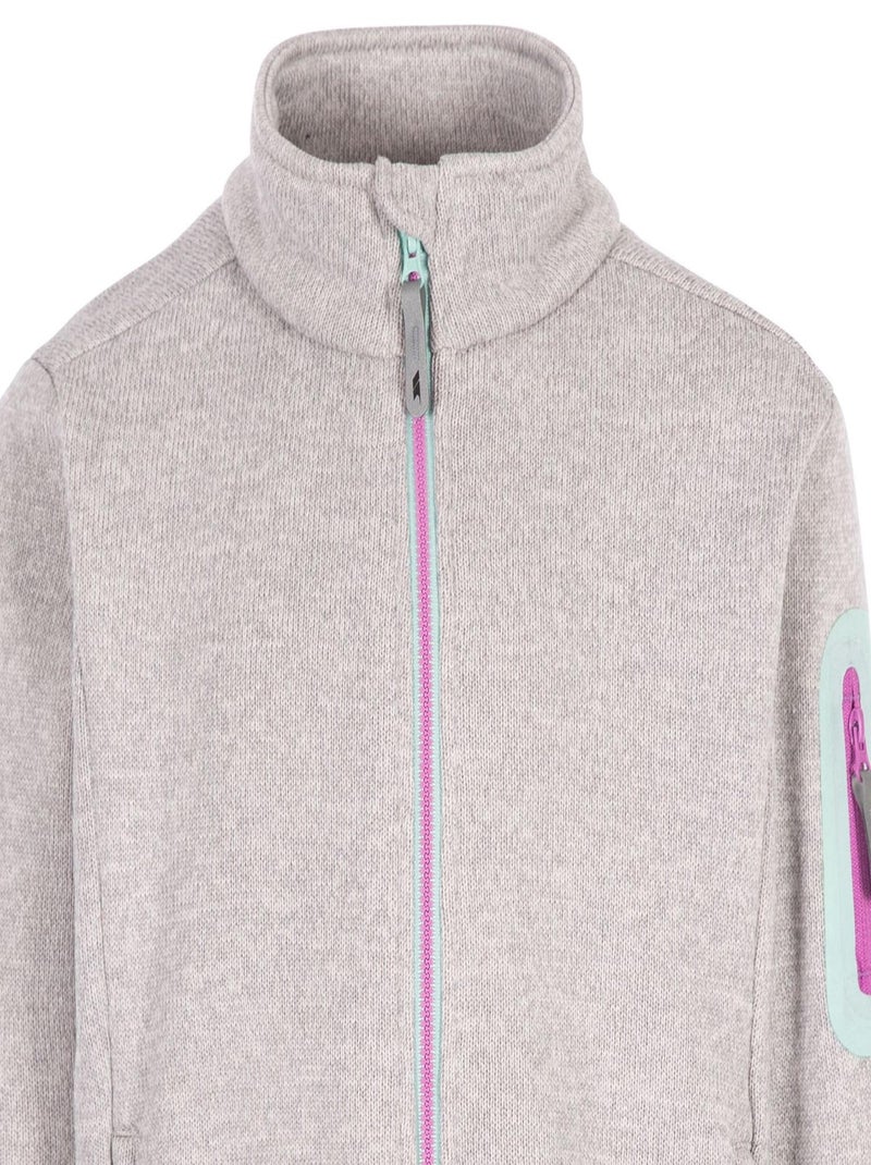 Veste polaire whisk - trespass Gris moyen - Kiabi