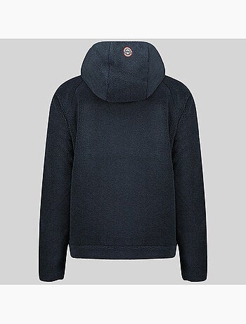 Veste polaire zippée à capuche udaf – geographical norway