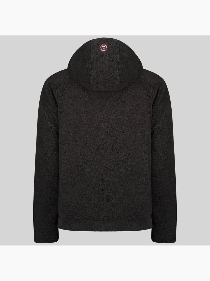 Veste polaire zippée à capuche udaf – geographical norway Noir - Kiabi