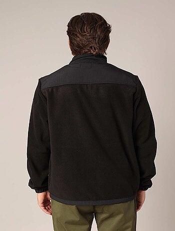Veste polaire zippée bicolore
'Deeluxe'