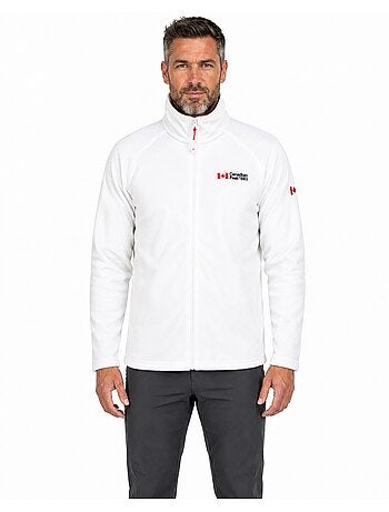 Veste polaire zippée col montant tugeak – canadian peak