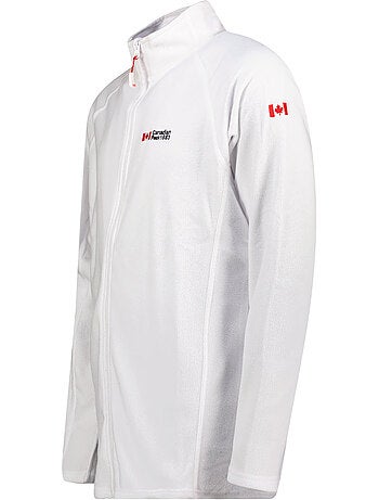 Veste polaire zippée col montant tugeak – canadian peak
