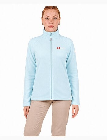 Veste polaire zippée col montant tugeak – canadian peak