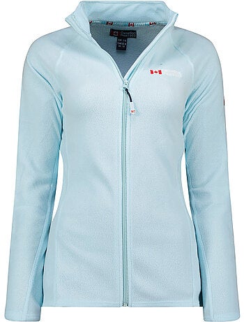 Veste polaire zippée col montant tugeak – canadian peak