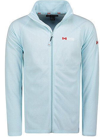 Veste polaire zippée col montant tugeak – canadian peak