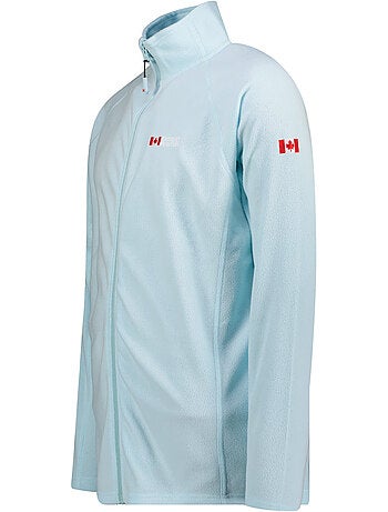 Veste polaire zippée col montant tugeak – canadian peak