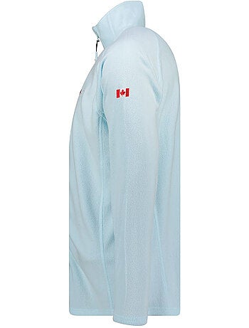 Veste polaire zippée col montant tugeak – canadian peak