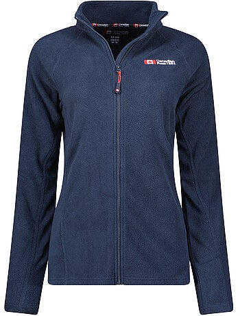 Veste polaire zippée col montant tugeak – canadian peak