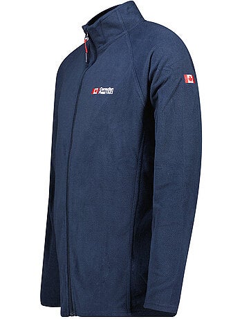 Veste polaire zippée col montant tugeak – canadian peak