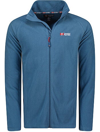 Veste polaire zippée col montant tugeak – canadian peak