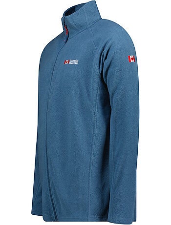 Veste polaire zippée col montant tugeak – canadian peak