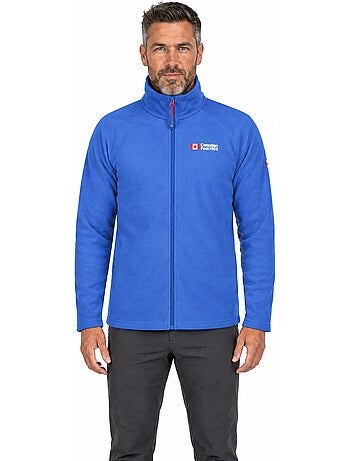 Veste polaire zippée col montant tugeak – canadian peak