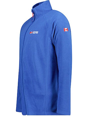 Veste polaire zippée col montant tugeak – canadian peak