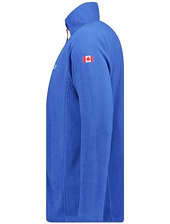 Veste polaire zippée col montant tugeak – canadian peak