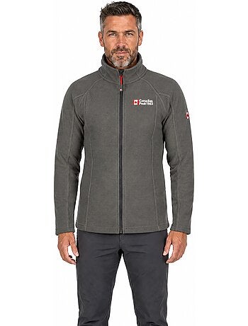 Veste polaire zippée col montant tugeak – canadian peak