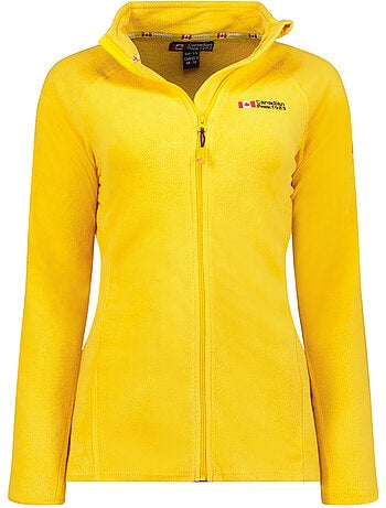 Veste polaire zippée col montant tugeak – canadian peak