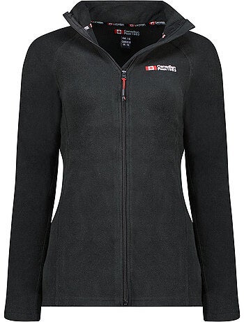 Veste polaire zippée col montant tugeak – canadian peak