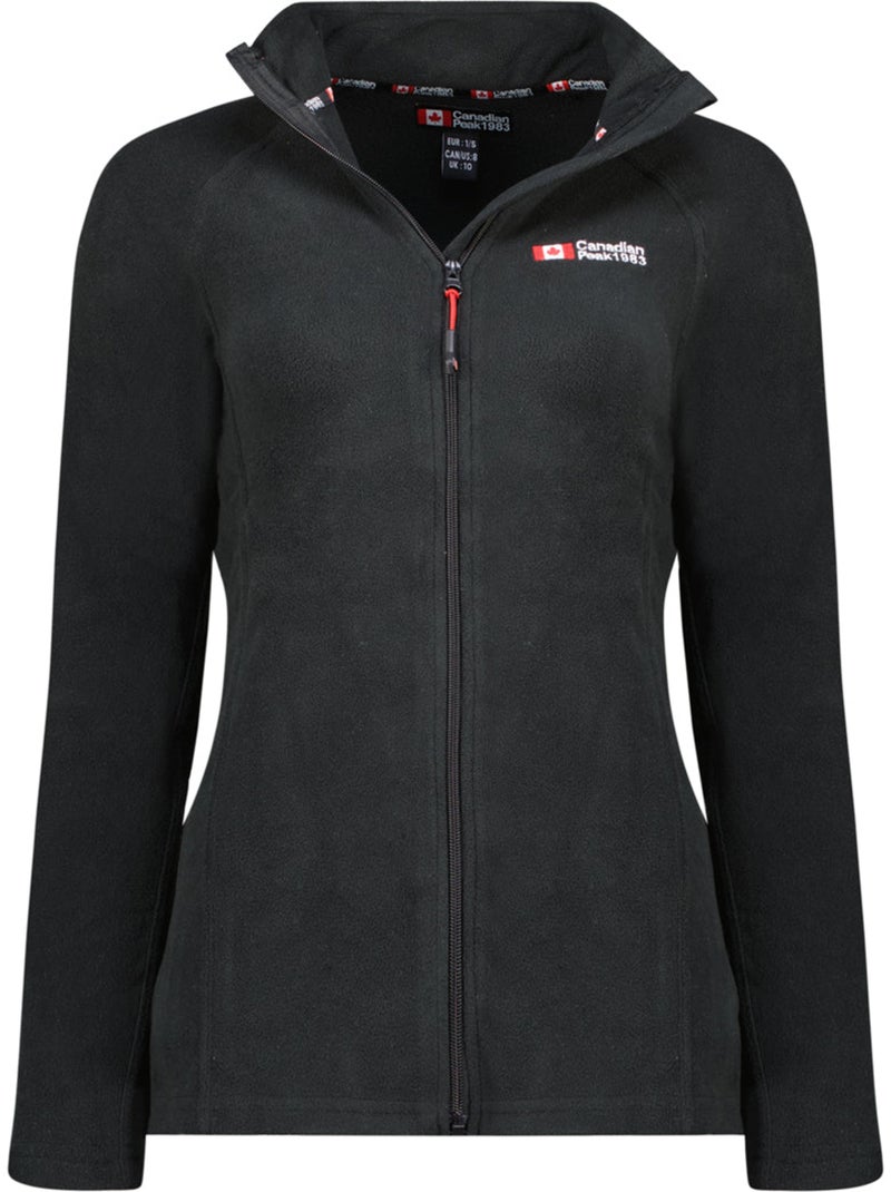 Veste polaire zippée col montant tugeak – canadian peak Noir - Kiabi