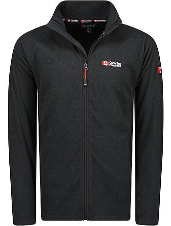Veste polaire zippée col montant tugeak – canadian peak