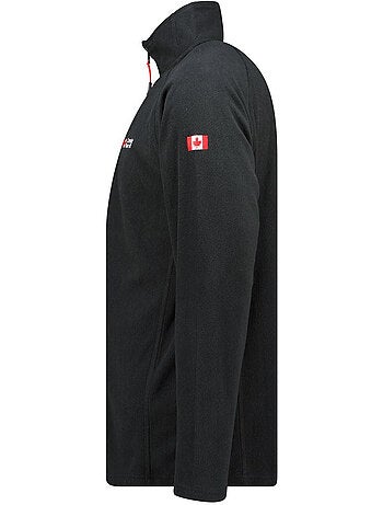 Veste polaire zippée col montant tugeak – canadian peak