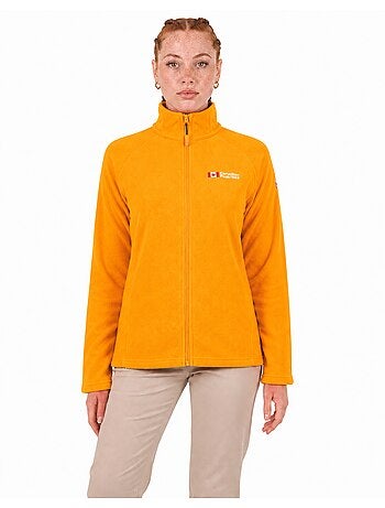 Veste polaire zippée col montant tugeak – canadian peak