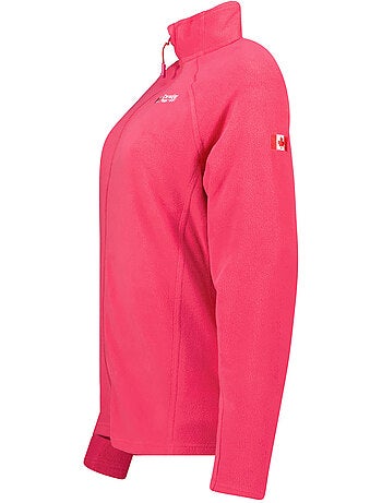 Veste polaire zippée col montant tugeak – canadian peak