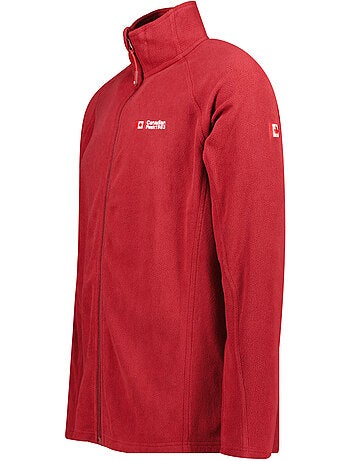 Veste polaire zippée col montant tugeak – canadian peak