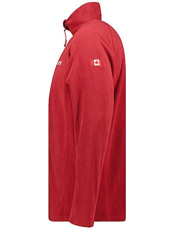 Veste polaire zippée col montant tugeak – canadian peak