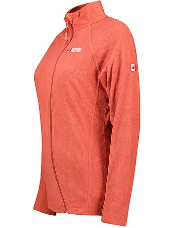 Veste polaire zippée col montant tugeak – canadian peak