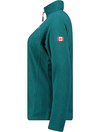 Veste polaire zippée col montant tugeak – canadian peak