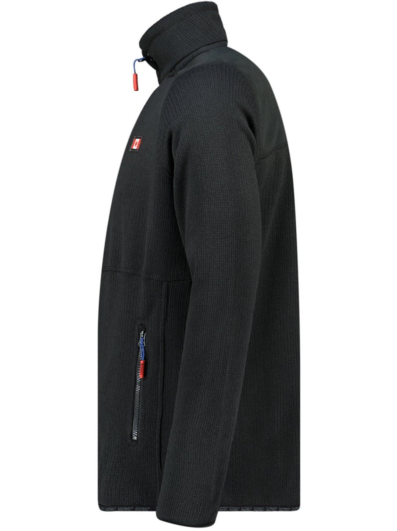Veste polaire zippée tickaeleak – canadian peak Noir - Kiabi