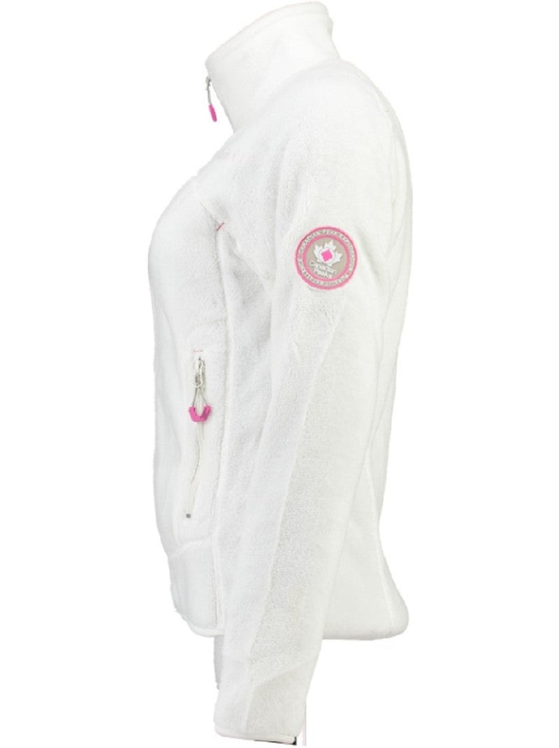 Veste polaire zippée udilas – canadian peak Blanc - Kiabi