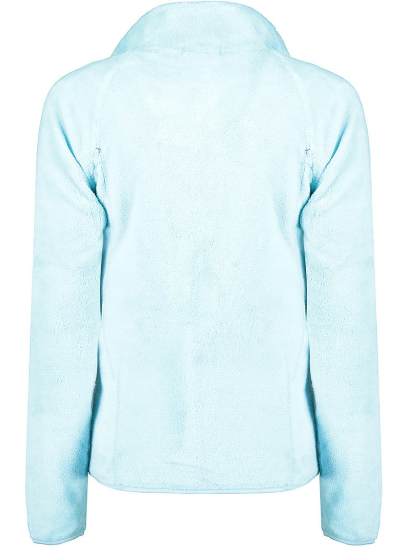 Veste polaire zippée udilas – canadian peak Bleu ciel - Kiabi