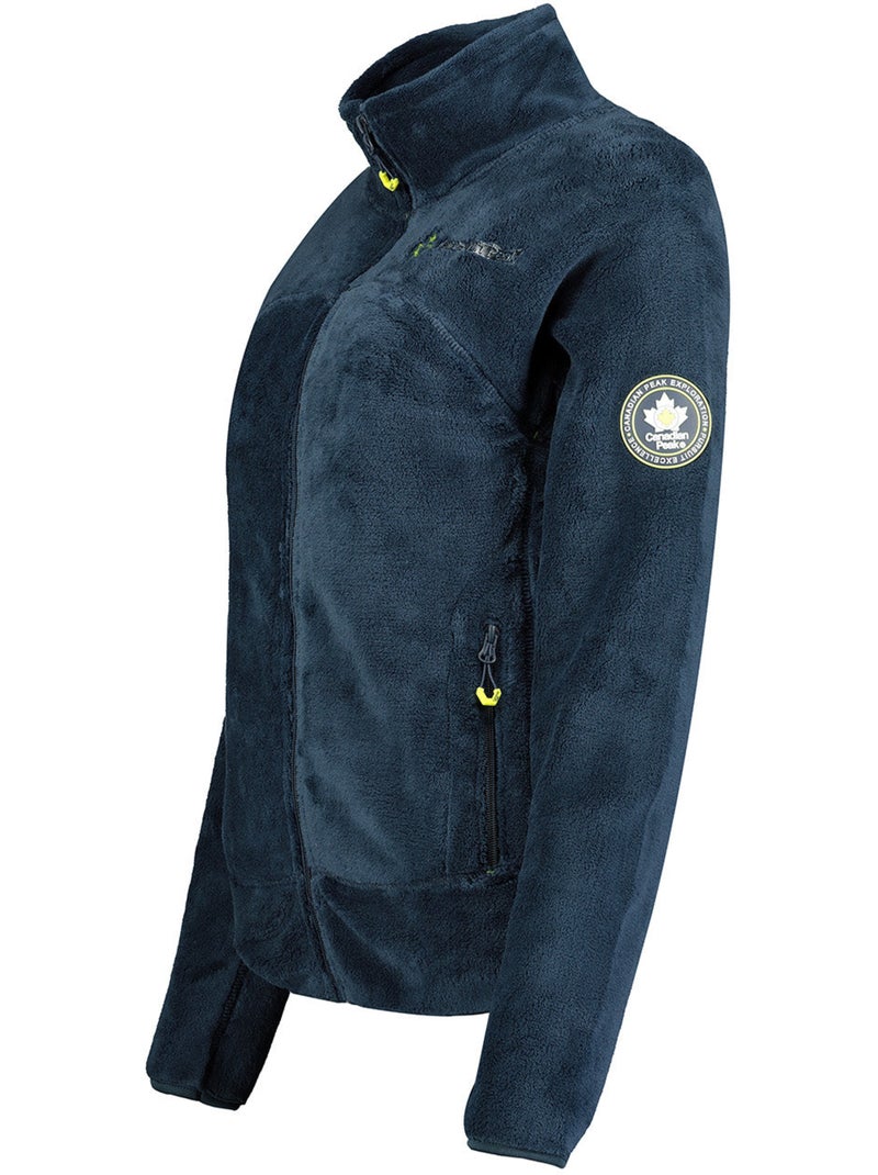 Veste polaire zippée udilas – canadian peak Bleu marine - Kiabi
