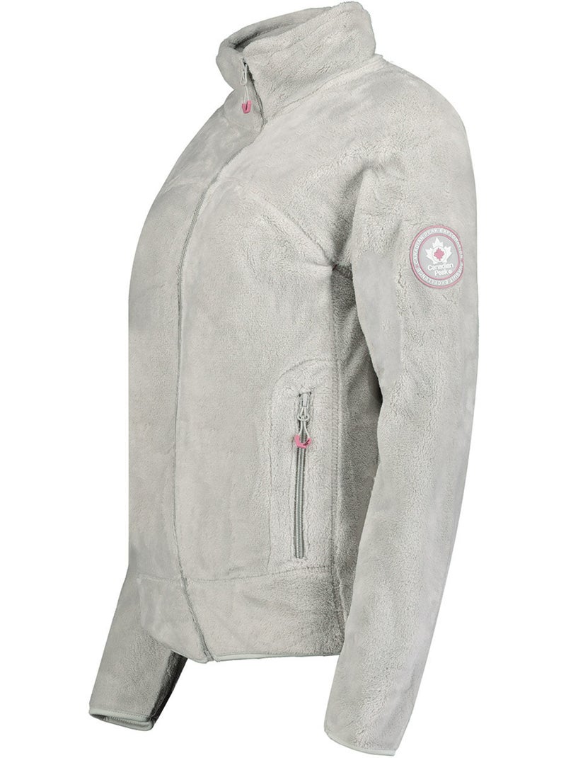 Veste polaire zippée udilas – canadian peak Gris clair - Kiabi
