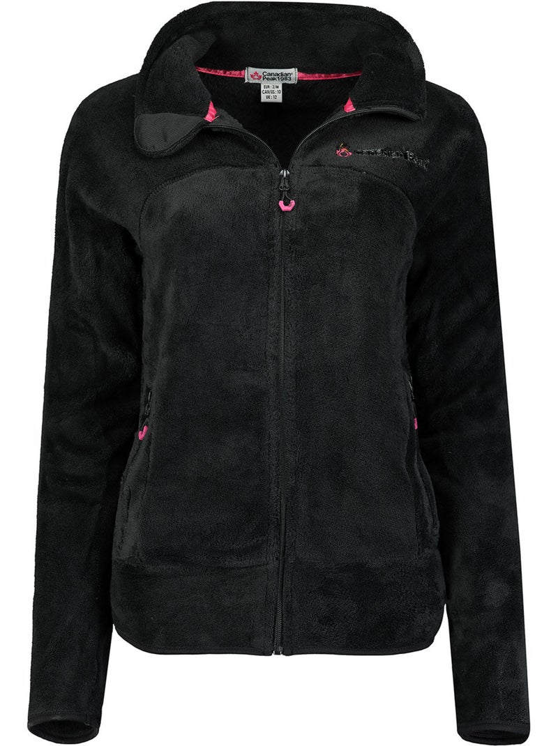 Veste polaire zippée udilas – canadian peak Noir - Kiabi