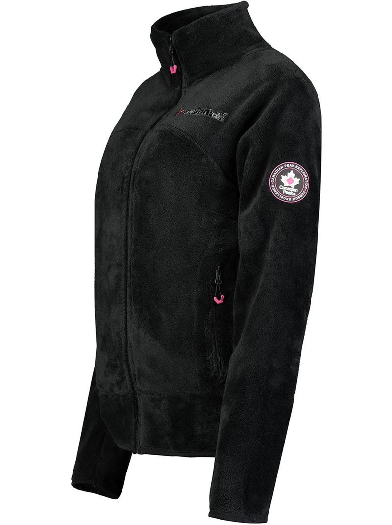 Veste polaire zippée udilas – canadian peak Noir - Kiabi