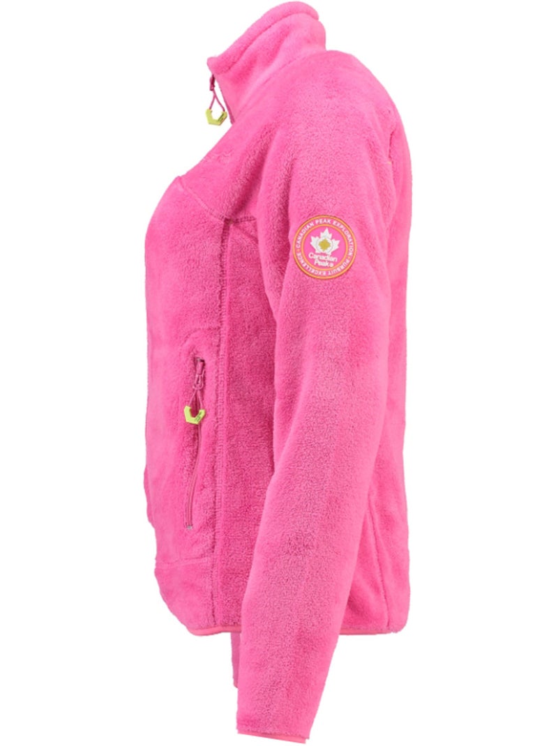 Veste polaire zippée udilas – canadian peak Rose fushia - Kiabi