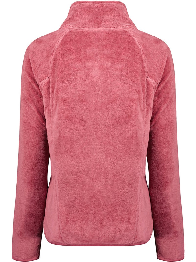 Veste polaire zippée udilas – canadian peak Rose poudré - Kiabi