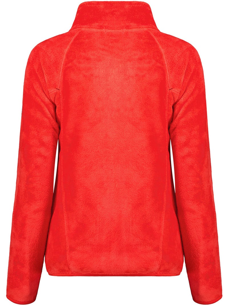 Veste polaire zippée udilas – canadian peak Rouge - Kiabi