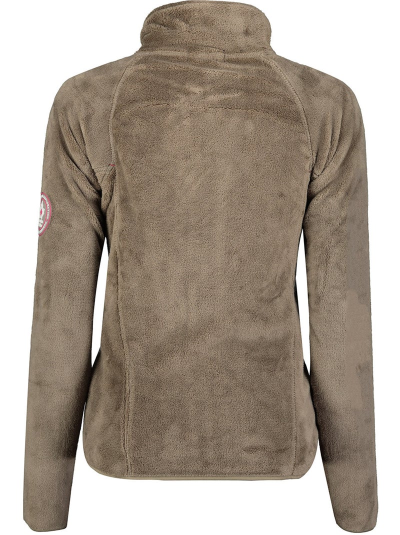 Veste polaire zippée udilas – canadian peak Taupe - Kiabi