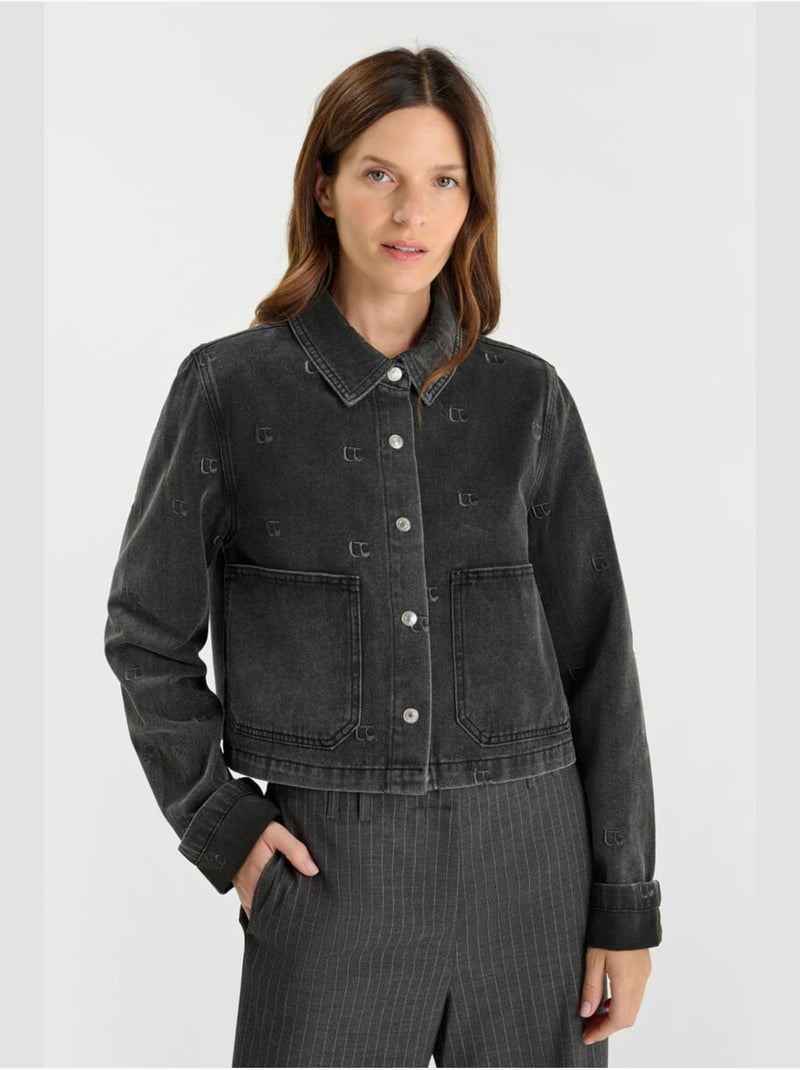 Veste POLUS 'Le Temps Des Cerises' Gris - Kiabi