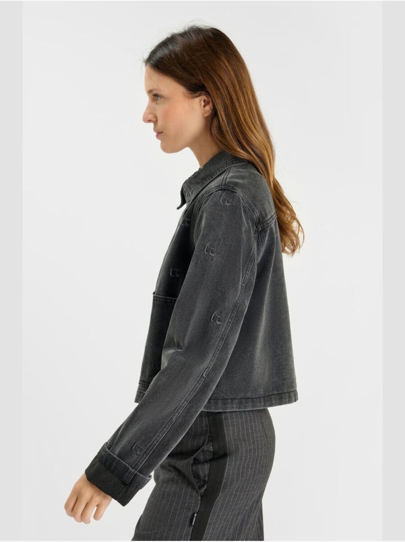 Veste POLUS 'Le Temps Des Cerises' Gris - Kiabi